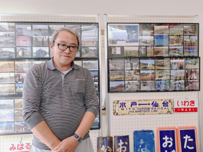 東方文化堂から磐越東線と沿線情報の発信を 渡邊伸二さん（小野町）